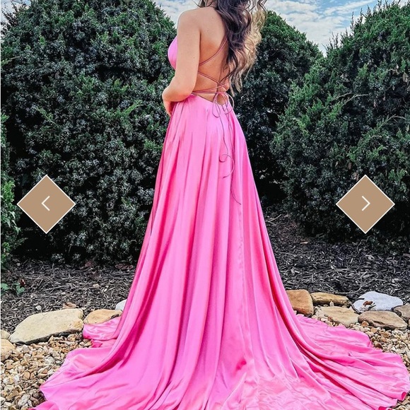 PINK PROM/ HOMECOMING DRESS - Picture 2 of 3